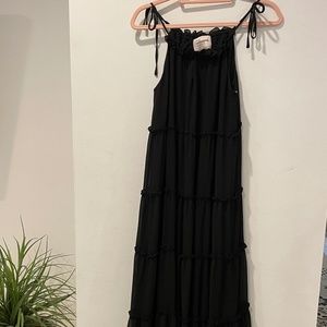 Maxi Dress - Black - Super Cute - Size 6